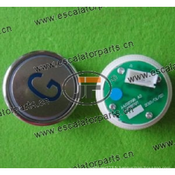 Sjec bouton poussoir A4N28797 / A4J28796A3